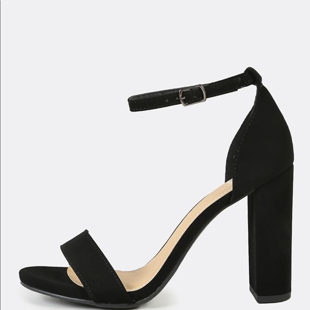 Black heels